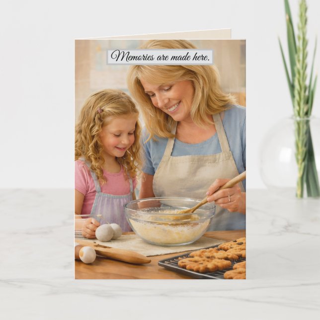 Classic Mug, Grandma Love/ Memories Are Made Here Kort (Framsida)