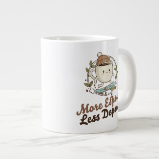Classic Mug - More Espresso. Less Depresso. Jumbo Mugg