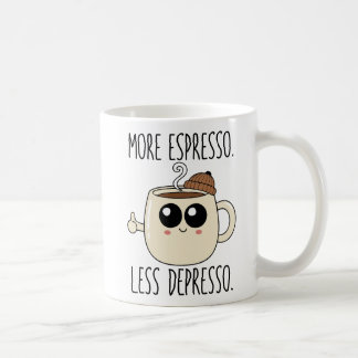 Classic Mug - More Espresso. Less Depresso. Kaffemugg