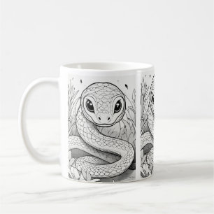 Classic Mugg, 11 oz, Dragon Mugg, Kaffe Kopp, Snak Kaffemugg