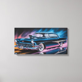 Classic Muscle Car 1956 Canvastryck