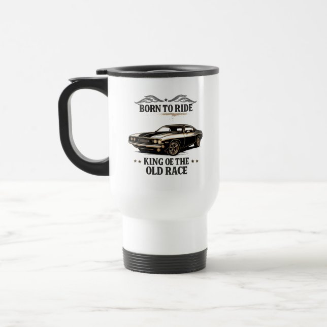 Classic Muscle Car Travel Mug Resemugg (Vänster)