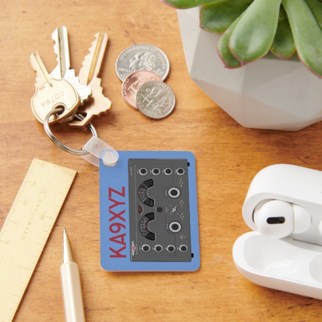 Classic National NC-183D Radio Transceiver Nyckelring (Skrivbord)