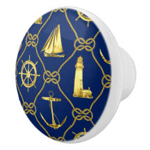 Classic Nautical Guld Blue