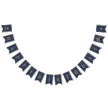 Classic Navy Plaid Teddy Bear Girl Happy Birthday 