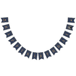 Classic Navy Plaid Teddy Bear Girl Happy Birthday  Vimplar