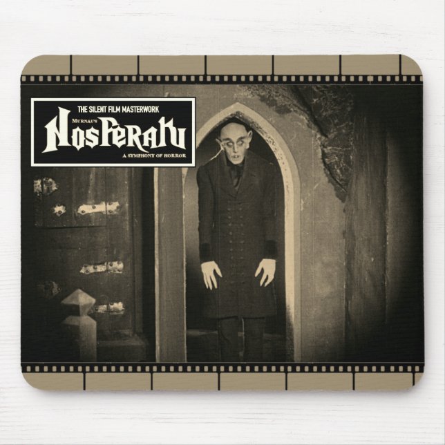 Classic Nosferatu Filmremsa Mousepad Musmatta (Framsidan)