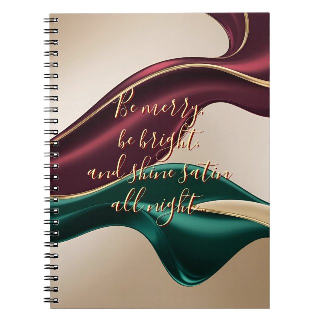 Classic notebook in stylish graphic anteckningsbok (Framsidan)