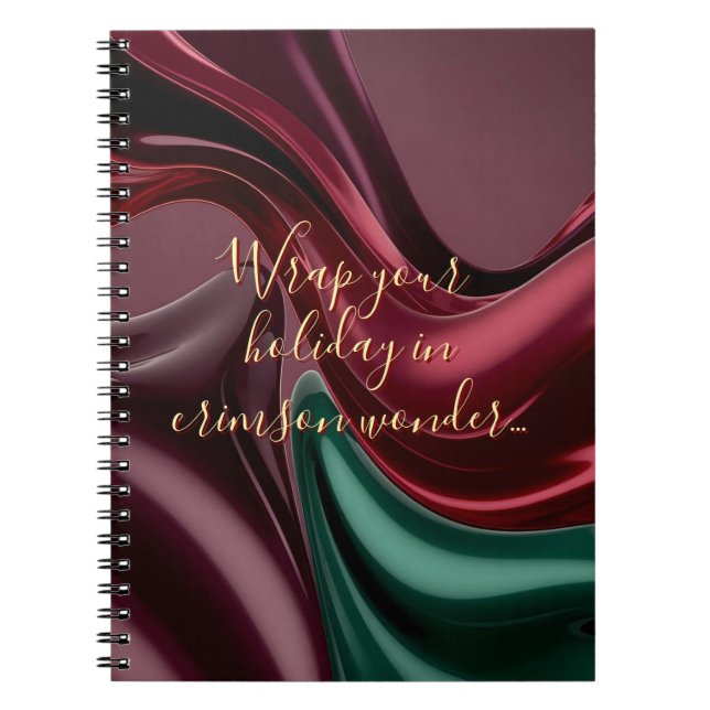 Classic notebook in stylish graphic anteckningsbok (Framsidan)