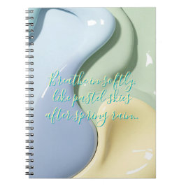 Classic notebook in stylish graphic anteckningsbok