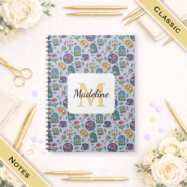 Classic Notebook Name Cats Beauty Beast Girl Anteckningsbok (Skapare uppladdad)