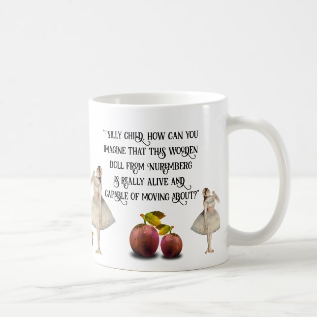 Classic Nutcracker Ballet Mouse King Kaffemugg (Höger)
