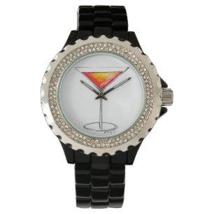 Classic NYC Cosmo Cosmopolitan Cocktail Watch Watc Armbandsur