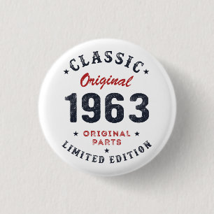Classic Original 1963 Original Parts Birthday Gift Knapp
