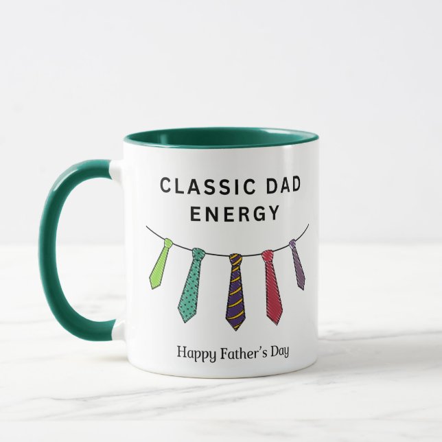 Classic Pappa Energy Fars dag Sweet Mugg (Vänster)