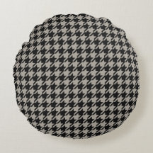 Classic Pepita Houndstooth Mönster Black Grått