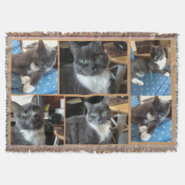 "Classic Pet Photo Blanket" Filt