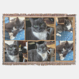 "Classic Pet Photo Blanket" Filt