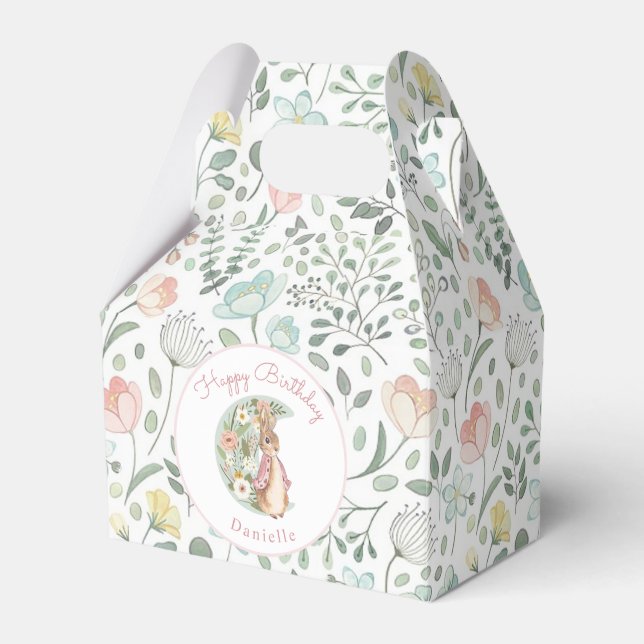 Classic Peter the Rabbit Beatrix Potter Birthday Presentaskar (Framsidan Sidan)