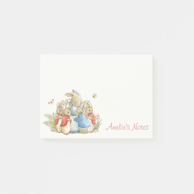 Classic Peter the Rabbit Beatrix Potter Sweet Post-it Block (Framsida)