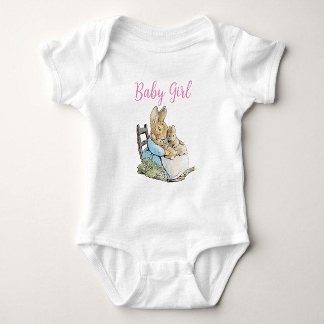 Classic Peter the Rabbit Twillingar Personlig Namn T Shirt (Framsida)