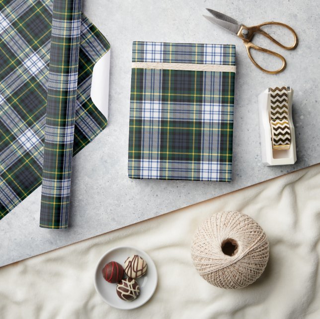 Classic Play Klan Gordon Helgdagars Tartan Presentpapper (Hantverk)