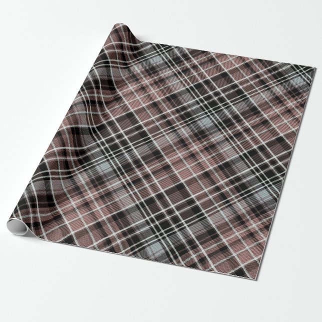 Classic Play Tartan Presentpapper (Utrullad)
