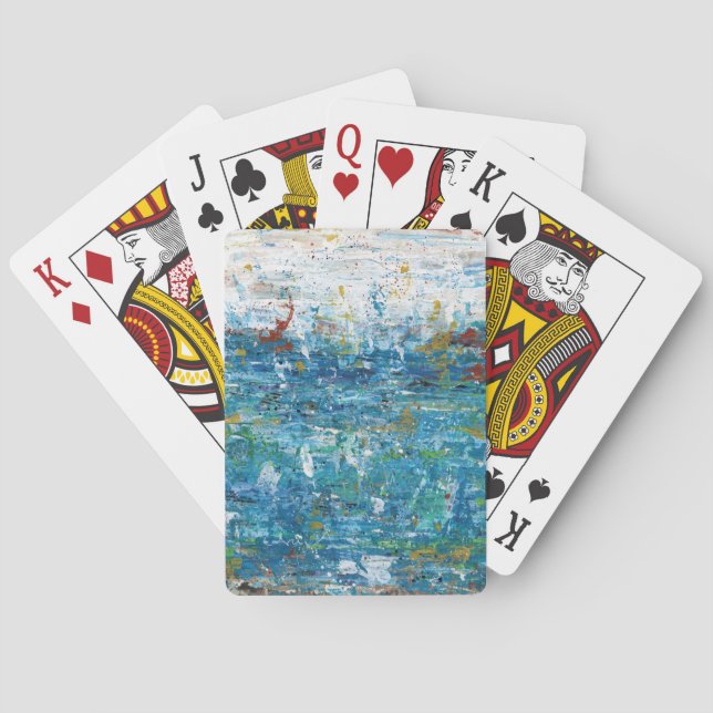 Classic Playing Cards featuring mixed media art Casinokort (Baksidan)