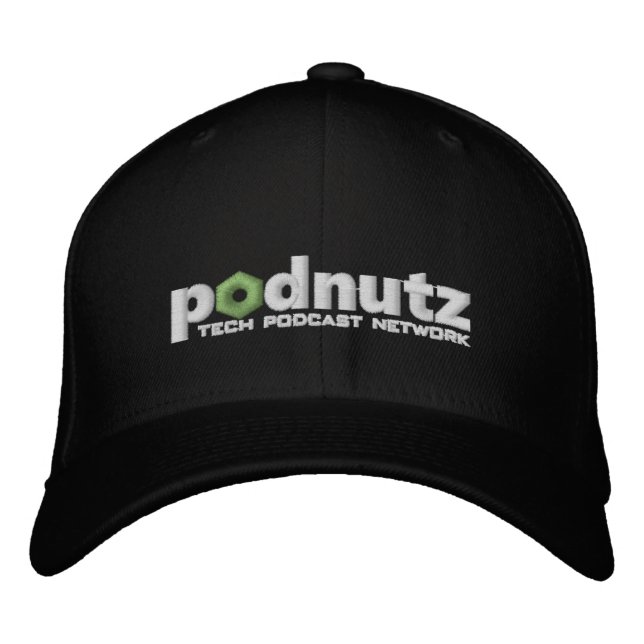Classic Podnutz Baseball Cap Broderad Keps (Framsida)
