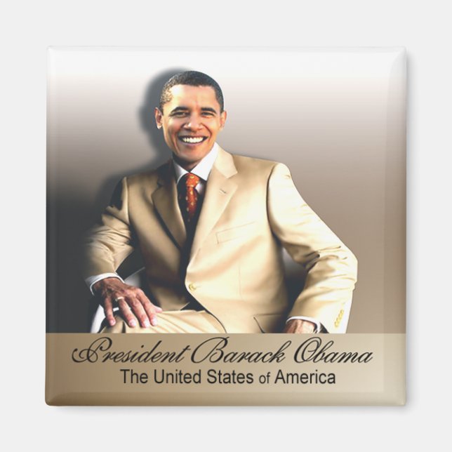 Classic - president Obama Magnet (Framsidan)