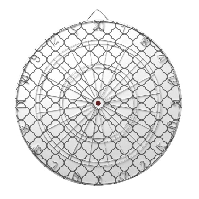 Classic Quatrefoil Mönster Piltavla (Framsidan)