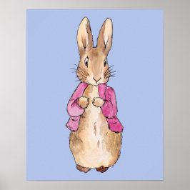 Classic Rabbit Rosa jacka Poster