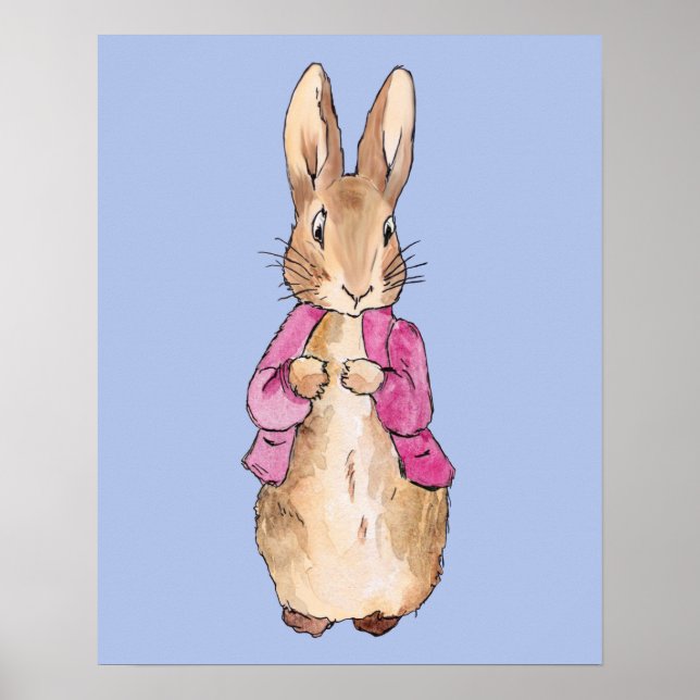 Classic Rabbit Rosa jacka    Poster (Framsidan)