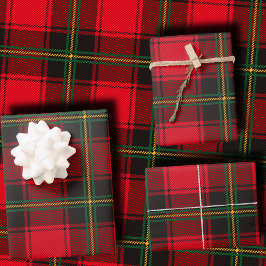 Classic Red and Green Christmas Tartan Plaid