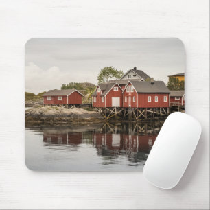 Classic Red Boat Bouses Norge Musmatta