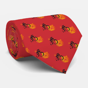 Classic Red Chinese Zodiac Tiger Ben Ming Nian Slips