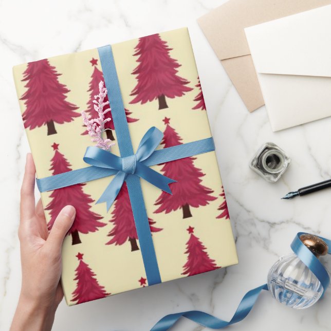 Classic Red Elegance-jul Presentpapper (Gifting)