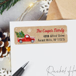 Classic Red Lastbil Julgran Snöflingor Kraft Returadress Etikett<br><div class="desc">Classic Red Lastbil Julgran Snöflingor Kraft look Return Address Label. (1) Om du vill göra ytterligare anpassningar klickar du på länken "anpassa ytterligare" och användor verktyg som är utformat för att ändra mallen. (2) Kontakta mig om du behöver hjälp eller matchande artiklar.</div>