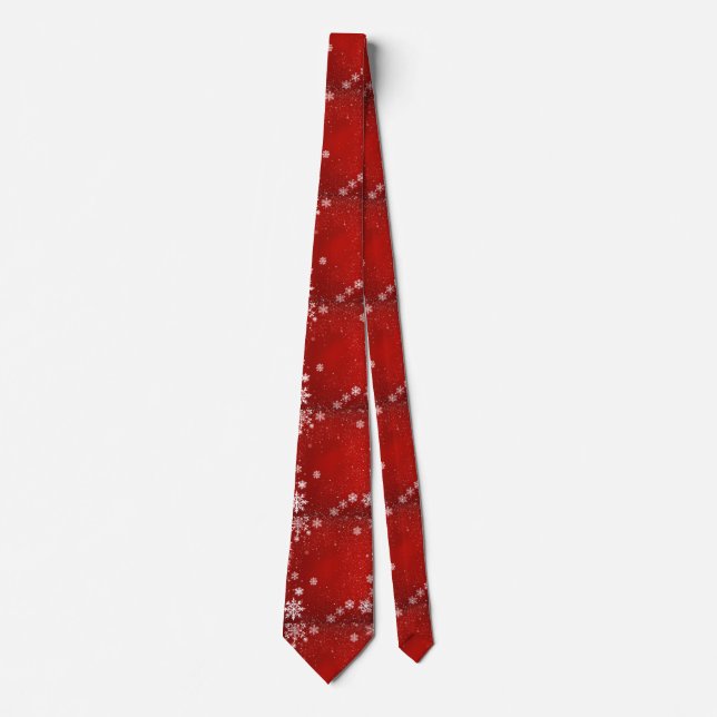Classic Red Neck Tie. Slips (Framsida)