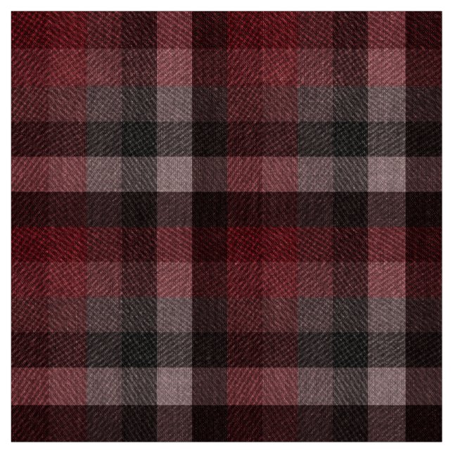 Classic red Tartan Plaid.  Tyg (Provkarta)