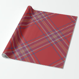 Classic Red Tartan Play Presentpapper
