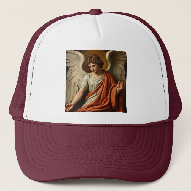 Classic Renaissance Angel Trucker Har Keps (Framsida)