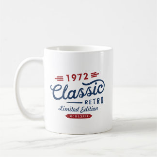 Classic Retro 1972 Begränsad Edition T-Shirt Truck Kaffemugg