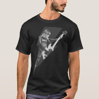 Classic Retro Suzi-Quatro Distress Essential T-S T Shirt