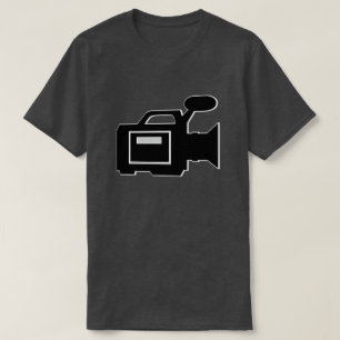 CLASSIC RETRO VIDEO CAMERA T SHIRT