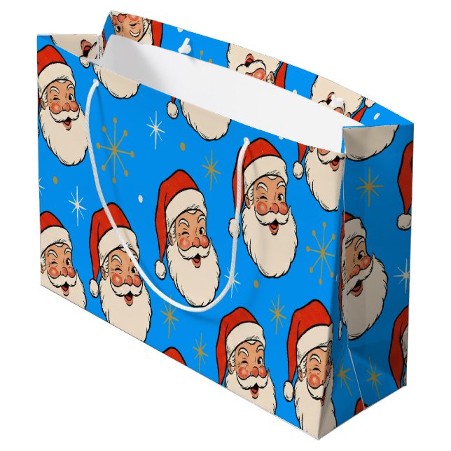 Classic Retro Winking Santa Christmas (Baksidan Vinklad)