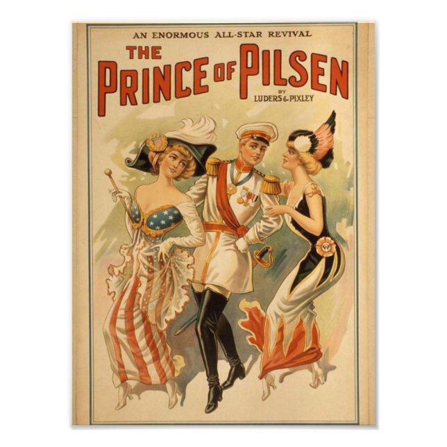 Classic Revived: Prince of Pilsen Roligt Awaits Fototryck (Framsidan)