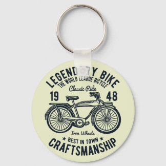 Classic Ride Bicycle Legendary Bike Craftsmanship Nyckelring