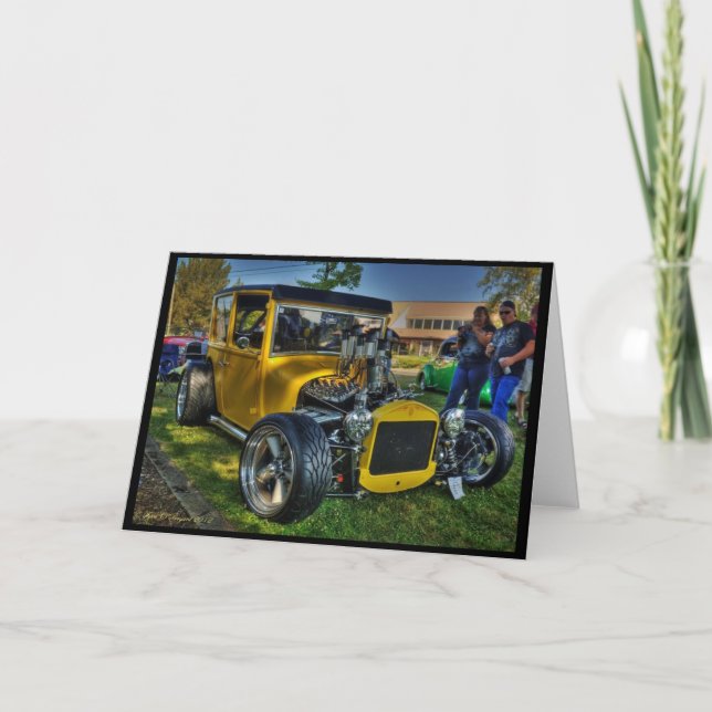 Classic Roadster Helgkort (Framsida)