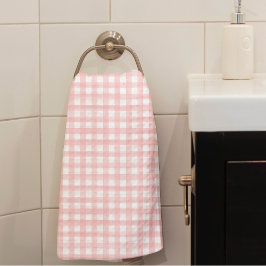 Classic Rosa och White Gingham Play Patterned